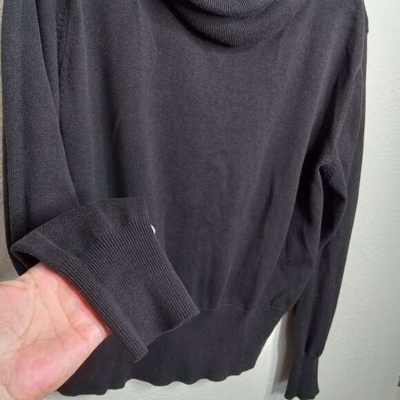Dressbarn black sweater Size L - Picture 3 of 7